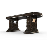 Gardenstone Allegra Bench Benches Gardenstone Bronze Straight